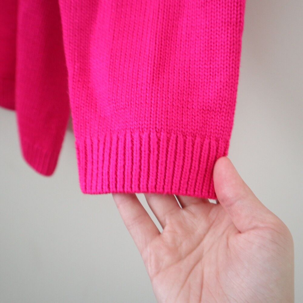 Grlfrnd Denim Size S Darren Oversize Tunic Sweater Pink No Belt - Picture 7 of 11